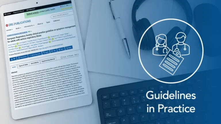 Bridging the Gap: ERS Launches “Guidelines in Practice” to Transform Respiratory Care Implementation