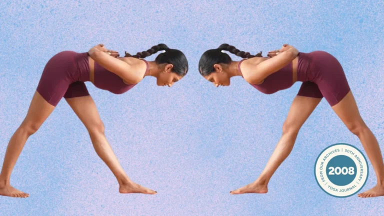 The Architecture of Balance: Mastering Parsvottanasana (Pyramid Pose)