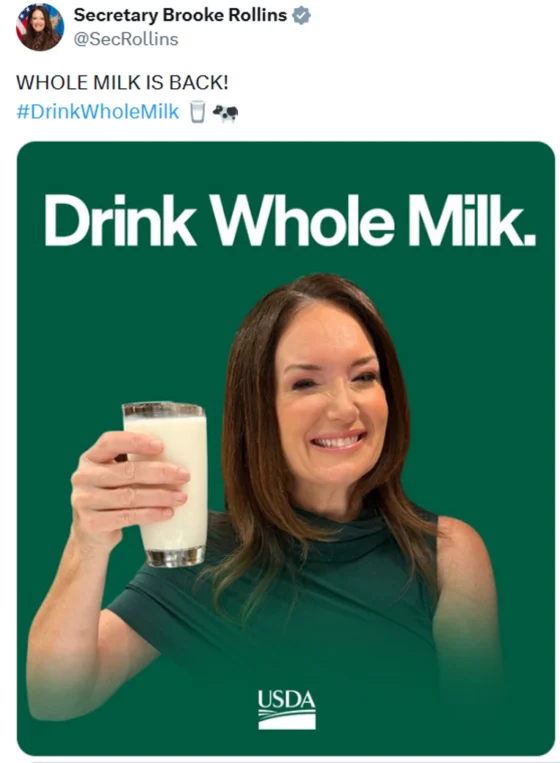The Politics of the Pour: Analyzing the USDA’s Implementation of the "Whole Milk for Healthy Kids Act"