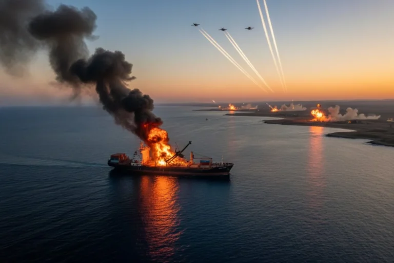 Fire in the Chokepoint: U.S.-Iran Tensions Boil Over in the Strait of Hormuz
