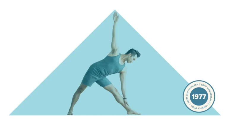 The Architecture of Stillness: Revisiting the Profound Geometry of Trikonasana