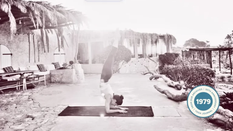 The Art of Suspension: Rediscovering the Wisdom of Pincha Mayurasana