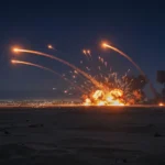 Regional Conflagration: Iran Launches Major Missile Assault on U.S. Positions as Middle East Conflict Spirals