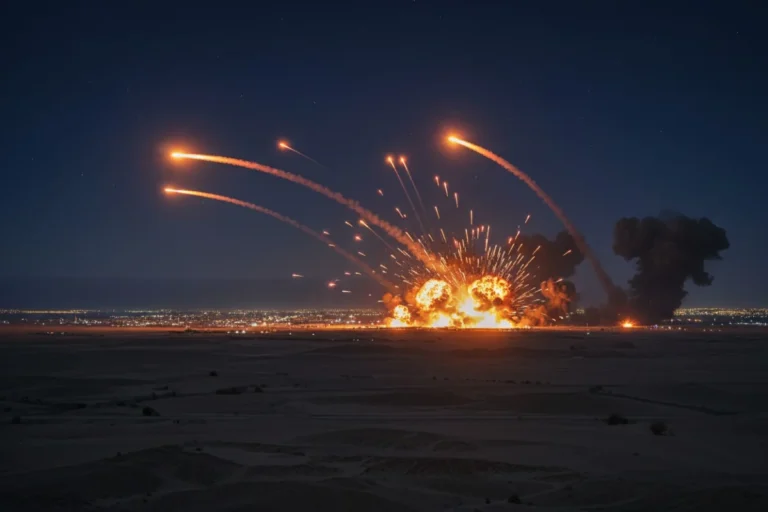 Regional Conflagration: Iran Launches Major Missile Assault on U.S. Positions as Middle East Conflict Spirals