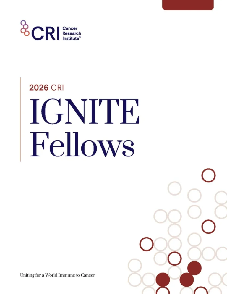 Securing the Future of Discovery: How the Cancer Research Institute’s IGNITE Award is Safeguarding the Next Generation of Immunologists