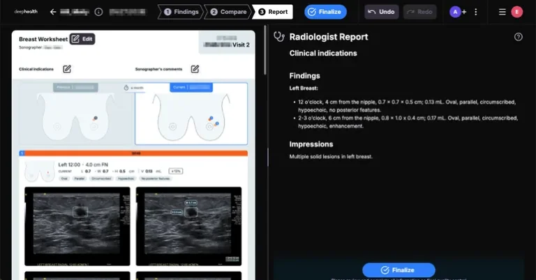 AI-Powered Precision: DeepHealth Secures FDA Clearance for Breakthrough Breast Ultrasound Diagnostic Tool