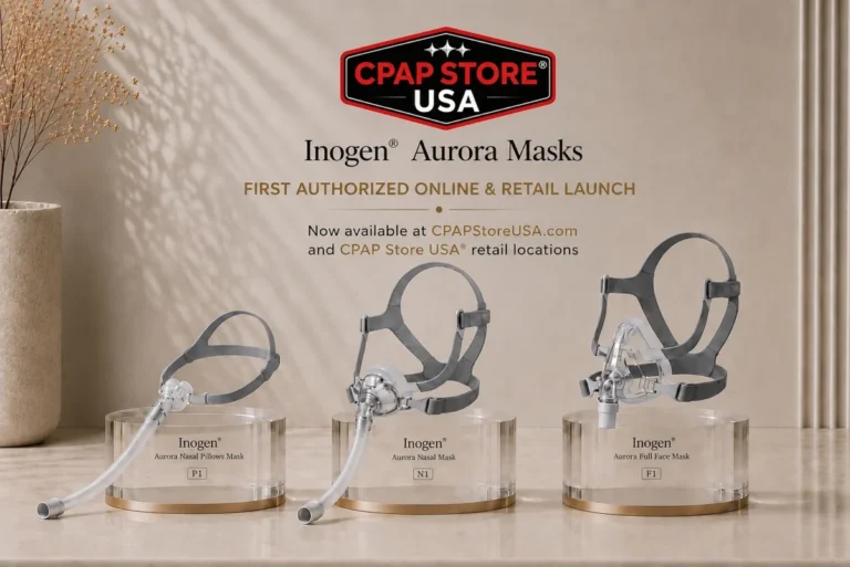 Inogen Expands Into Sleep Therapy: Launching the Non-Magnetic Aurora Mask Collection via CPAP Store USA