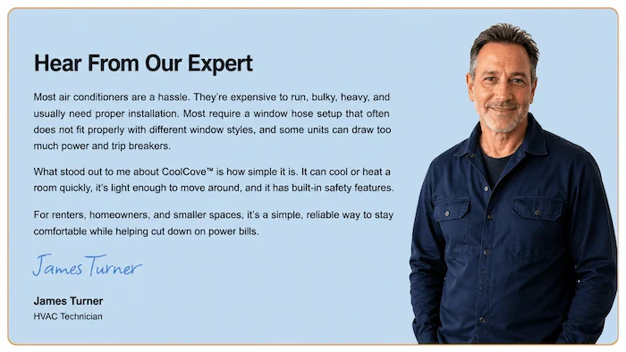 The Future of Personal Climate Control: An In-Depth Review and Analysis of the Cool Cove 2-in-1 AC