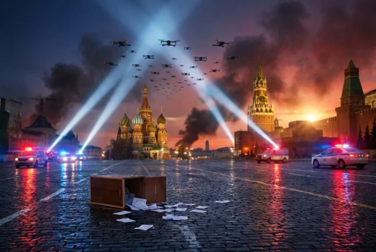 Moscow Under Siege: Massive Drone Assault Disrupts Russian Presidential Election
