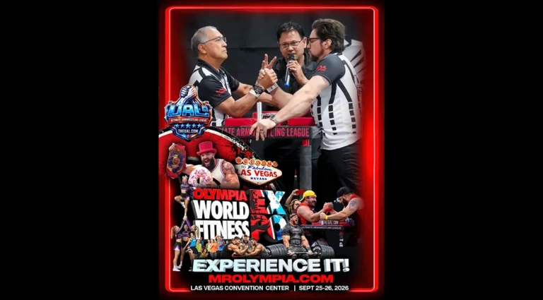 Steel and Sinew: The 2026 UAL Olympia Armwrestling Championships Set for Las Vegas Showdown